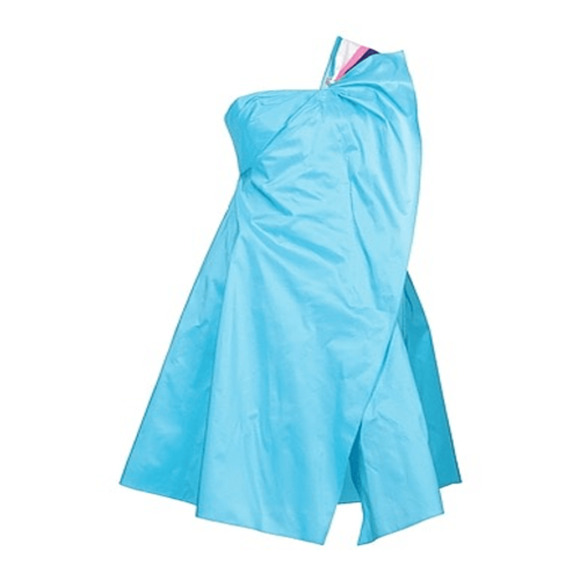 Peter Pilotto NWT Taffeta Corset Dress in Azure Size UK 12/ US 8 - Picture 1 of 11